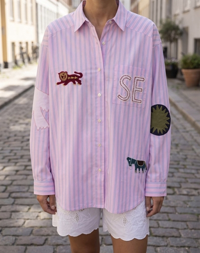 Sissel Edelbo - Pil Skjorte - Pink Fever